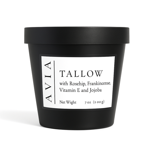 Tallow: Rosehip, Frankincense, Jojoba